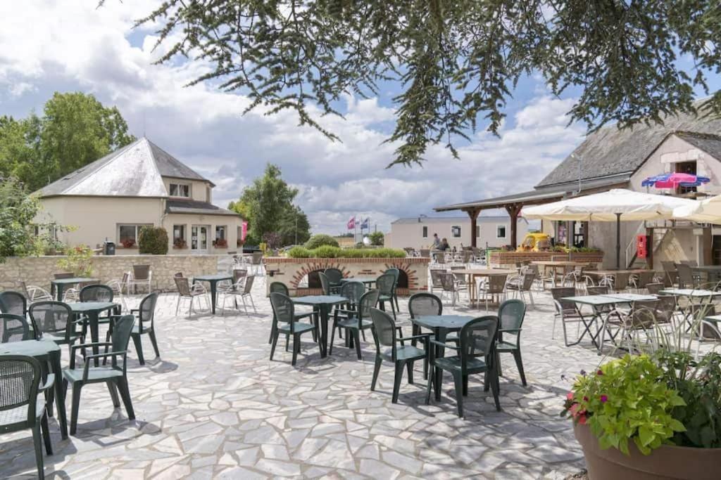 Camping 4* 3 CH 2 SDB- Lave linge- Lave vaisselle Onzain Eksteriør billede